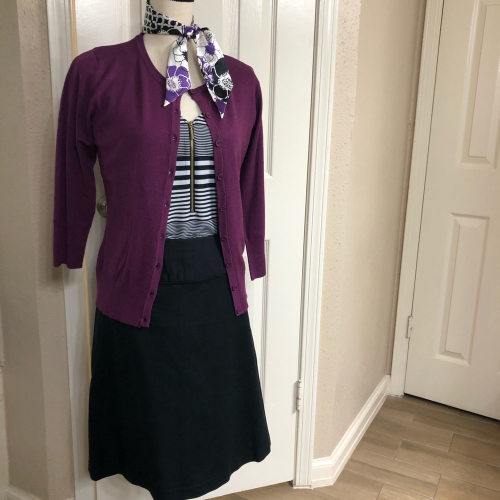 Banana Republic Black Pencil Skirt